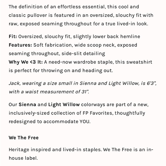 NEW Free People We The Free Camden Sweatshirt In Kelly Green - Picture 6 of 13